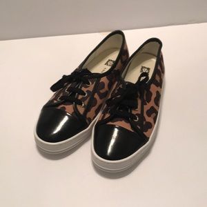 (Anne Klein) zagger natural fabric loafer Shoes